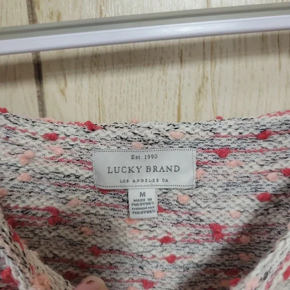 Lucky Brand Textured Square-neck Top - Picture 4 of 6